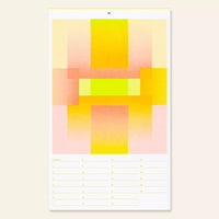 Risography Birthday Calendar